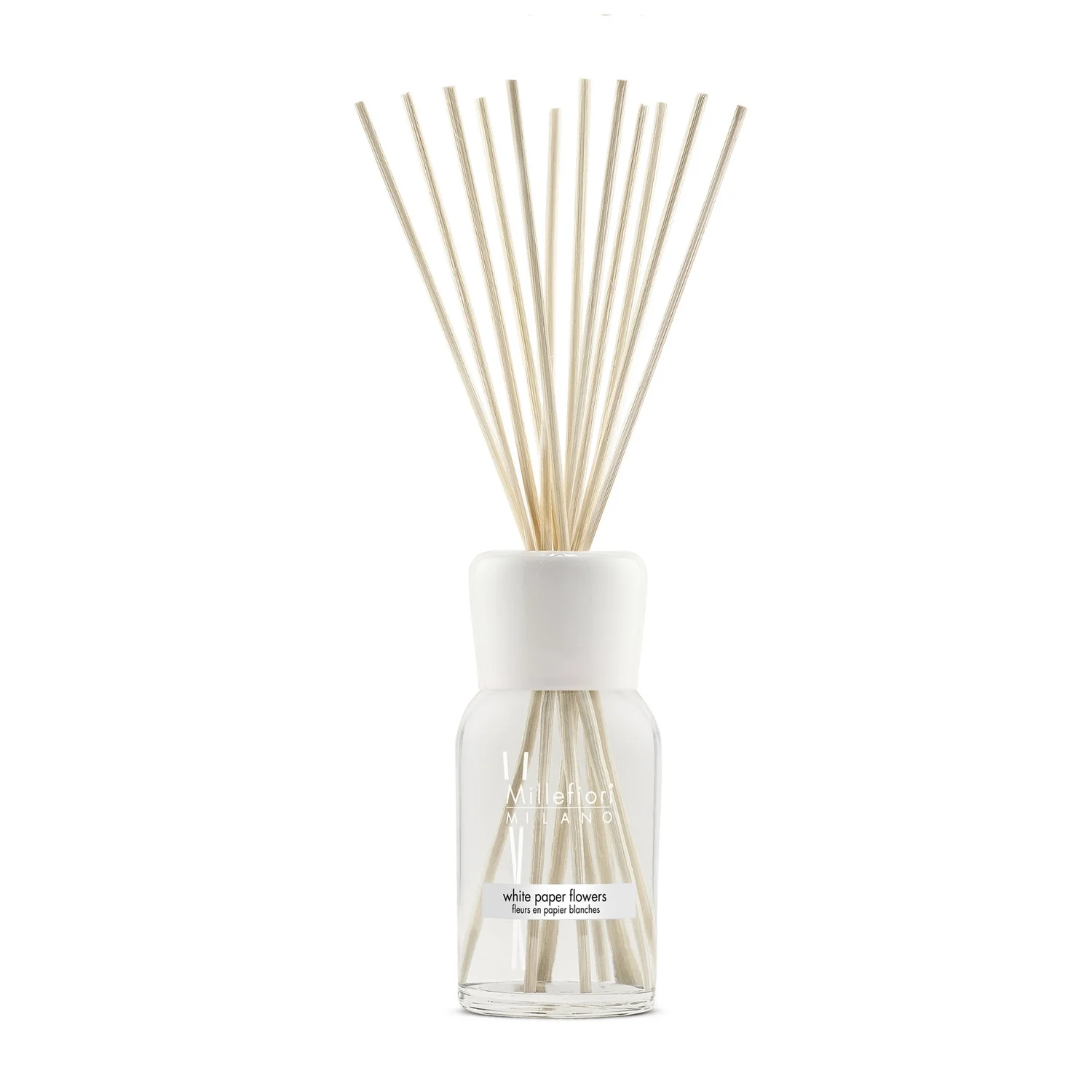 Millefiori Milano White Paper Flowers - Fragrance Diffuser