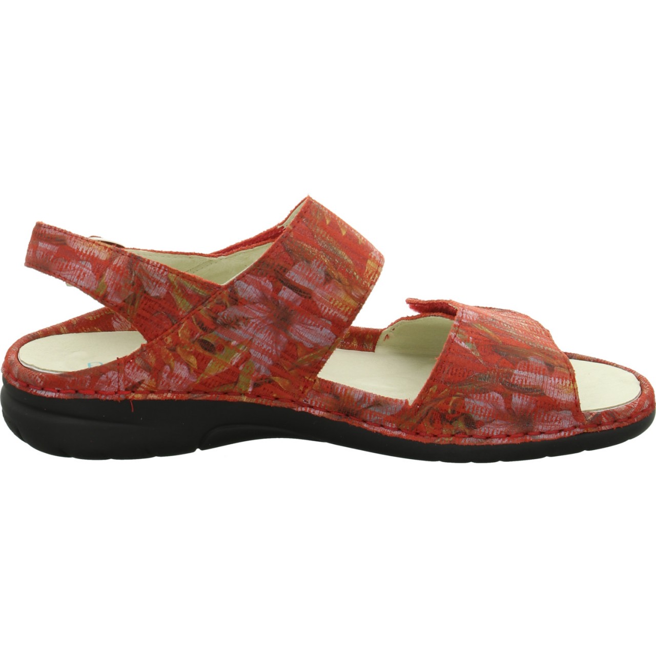 WALDLÄUFER Komfort Sandalen rot 204001