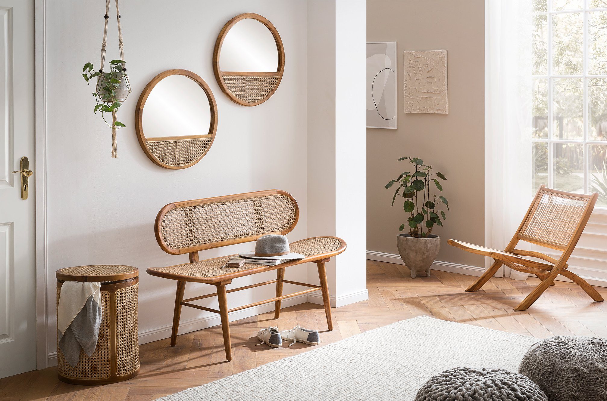 SIT Rattanstuhl, klappbar