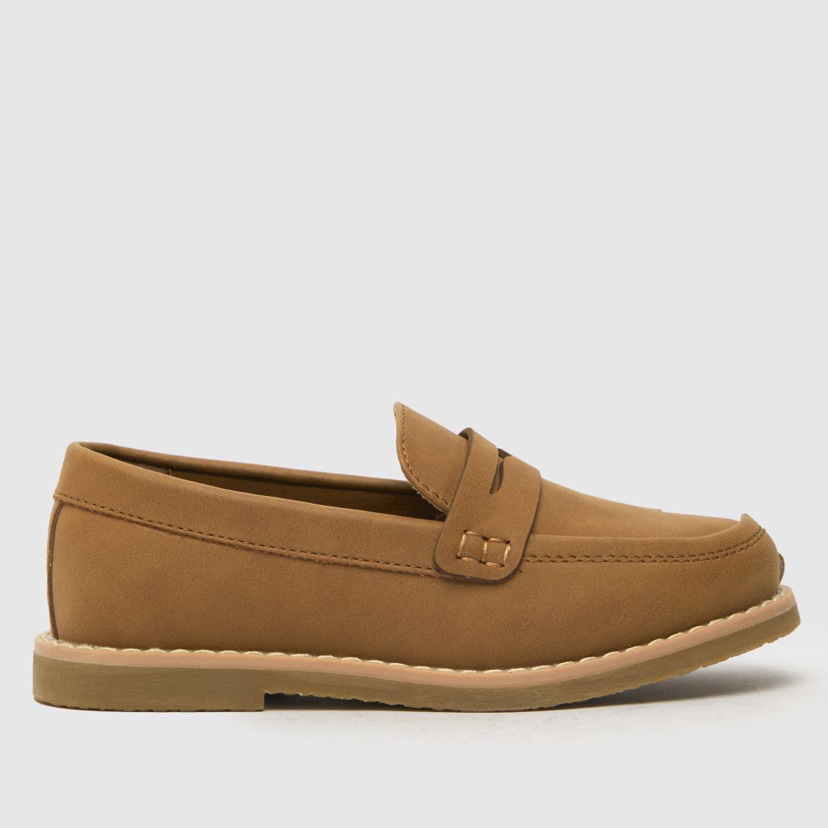 Schuh barna limit loafer fiú junior cipő