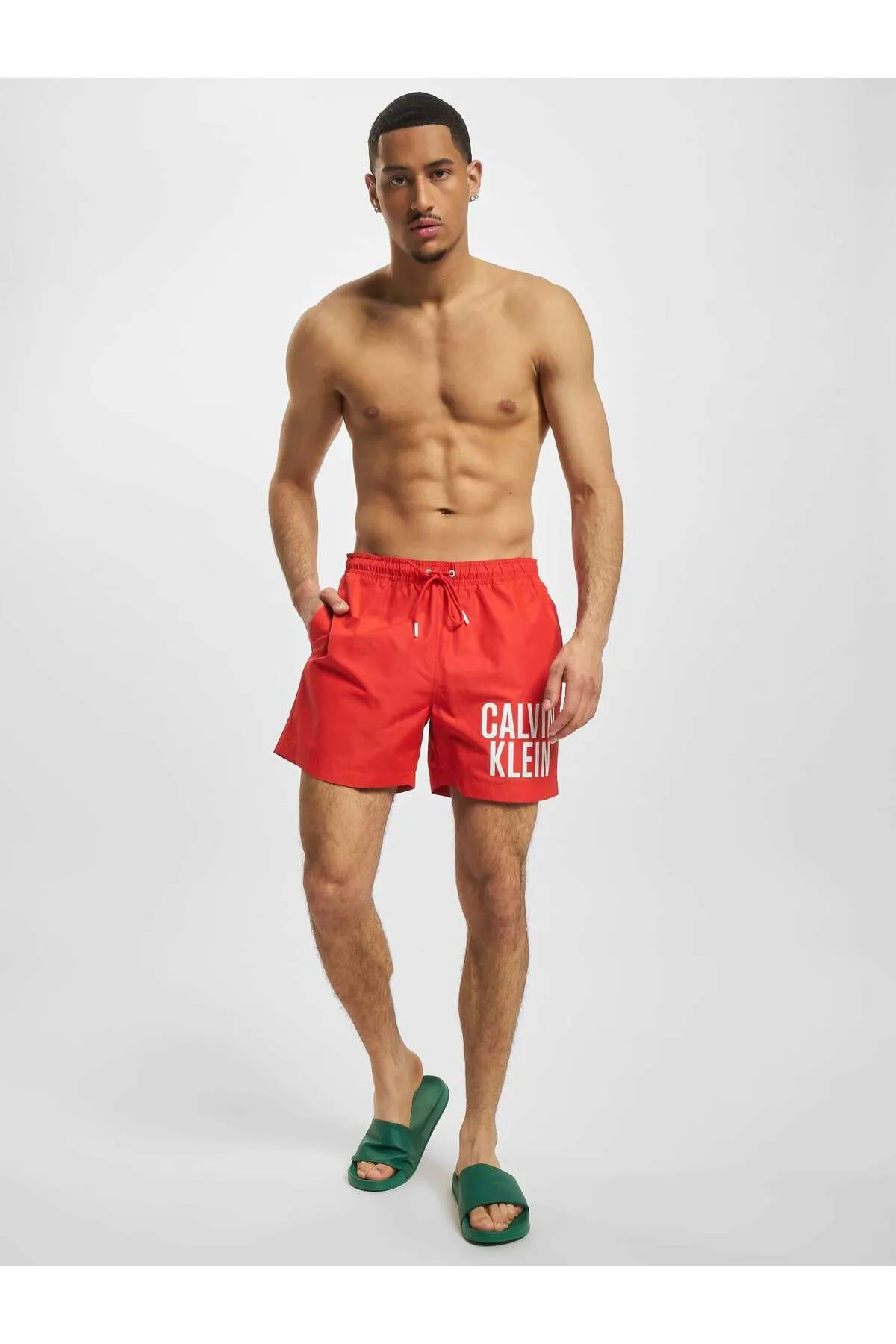 Calvin Klein  Herren Calvin Klein Underwear Medium Drawstring Badeshorts