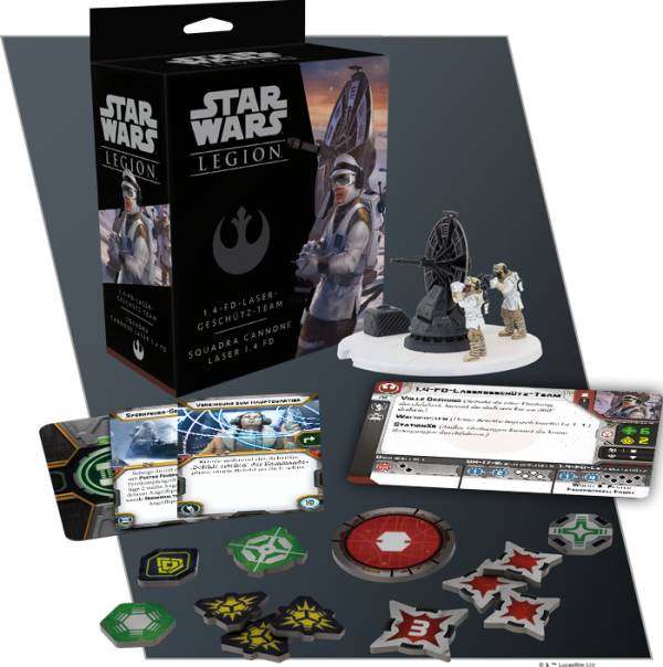 Star Wars: Legion - 1.4-FD-Lasergeschütz-Team (Erw.)