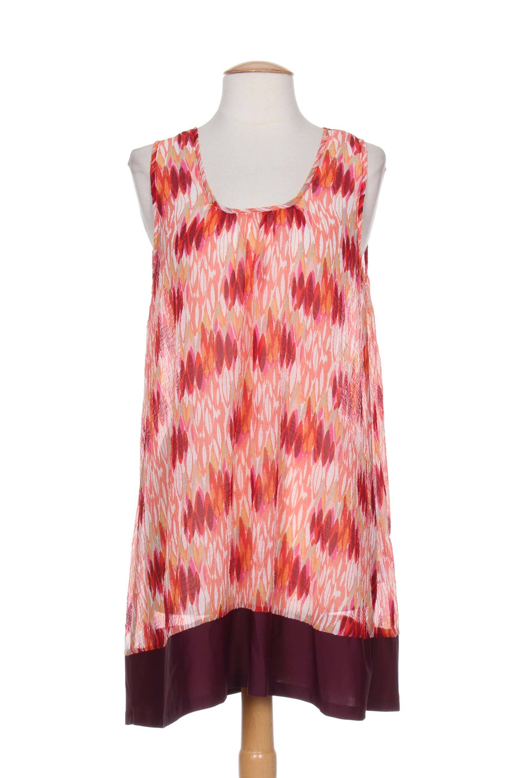 G Oze Tuniquemanchelongue Femme couleur orange