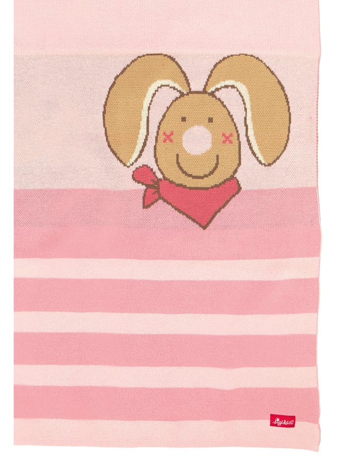Sigikid Strickdecke in rosa günstig kaufen onesize