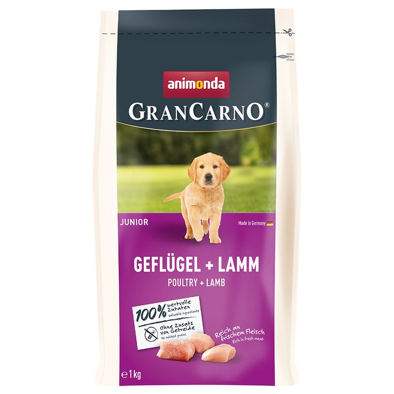 animonda GranCarno Junior Geflügel + Lamm