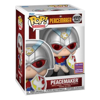 Funko POP! DC: Vinyl Figur Peacemaker w/Shield 9 cm