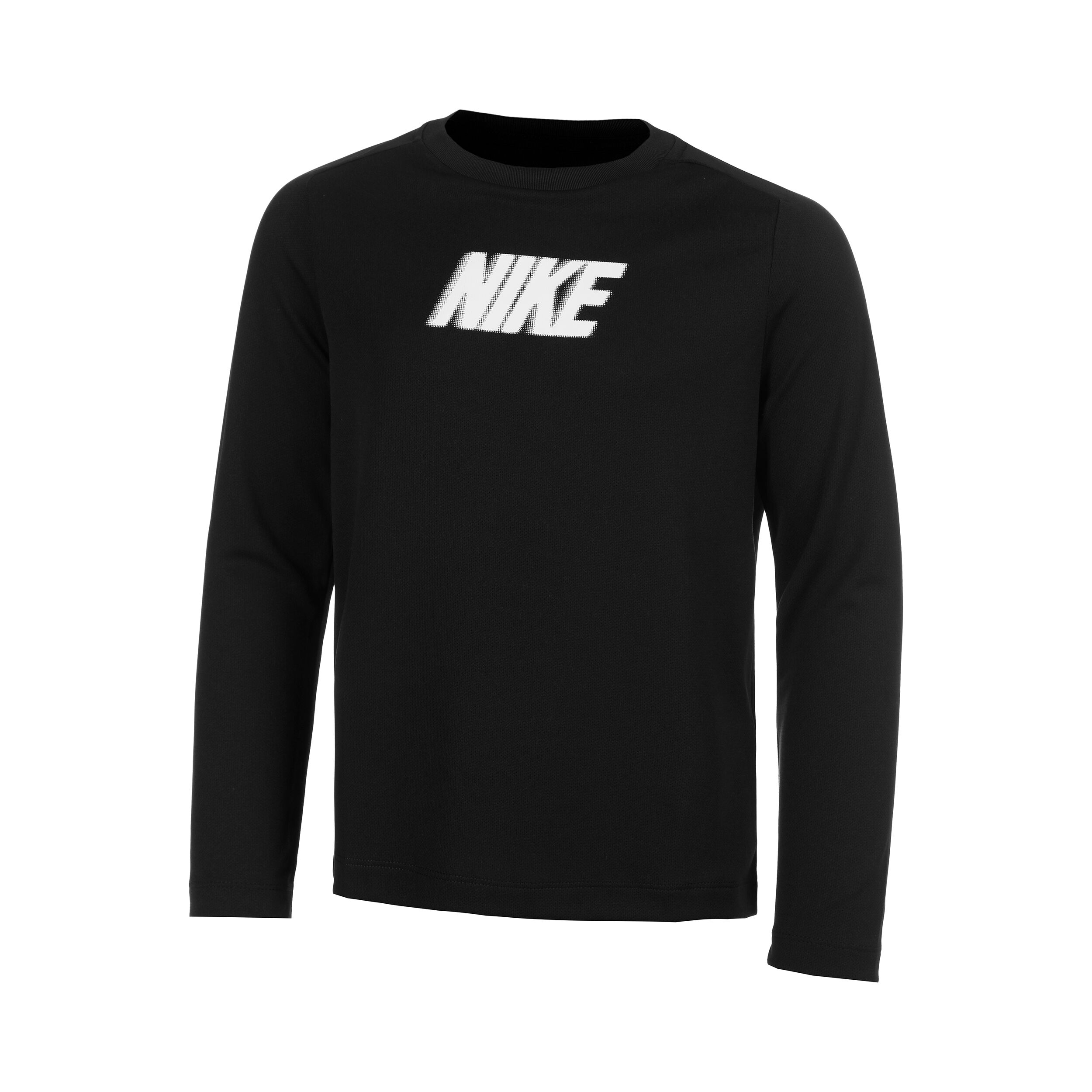 Dri-Fit Multi+ Longsleeve Jungen - Schwarz, Weiß