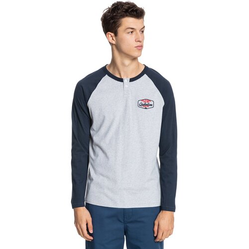 HERREN T-SHIRT HENLEYLS M KTTP