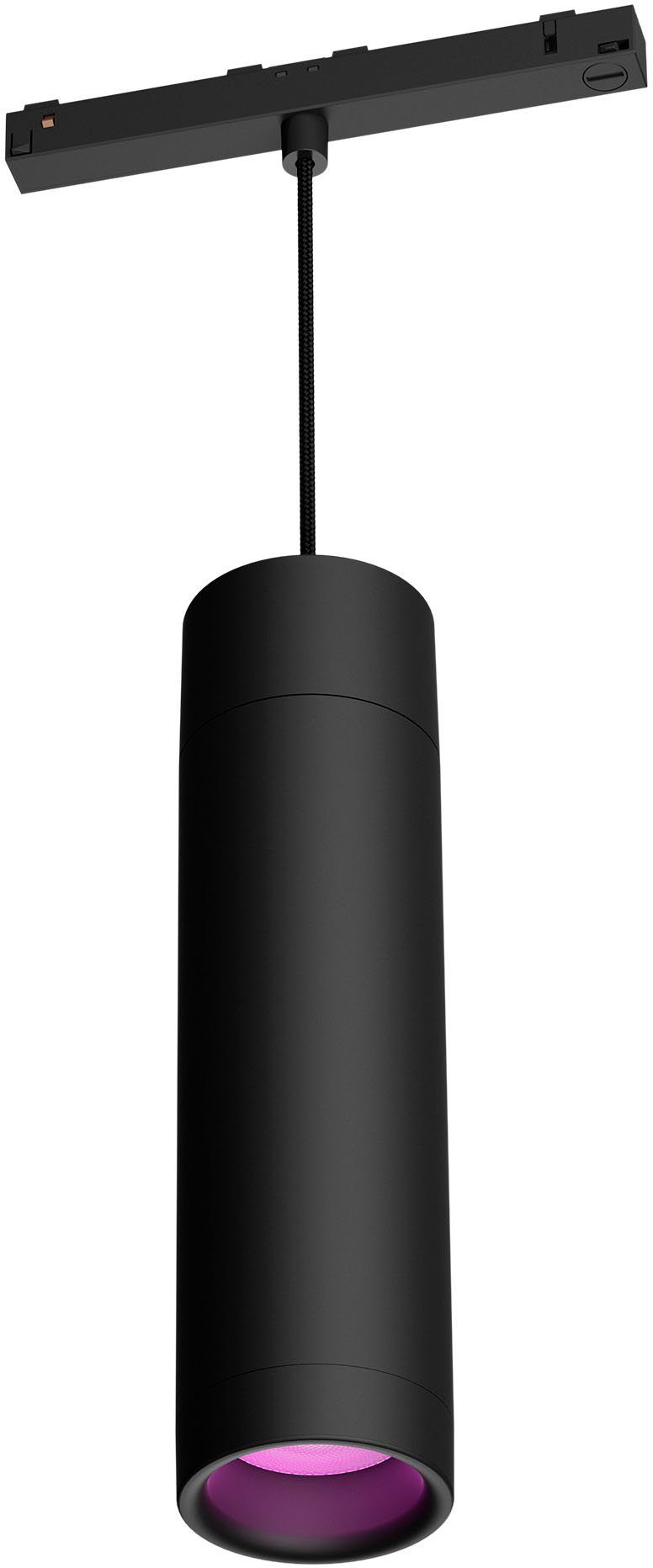 Philips Hue LED Pendelleuchte Perifo, Dimmer, LED fest integriert, Farbwechsler, Schienensystem