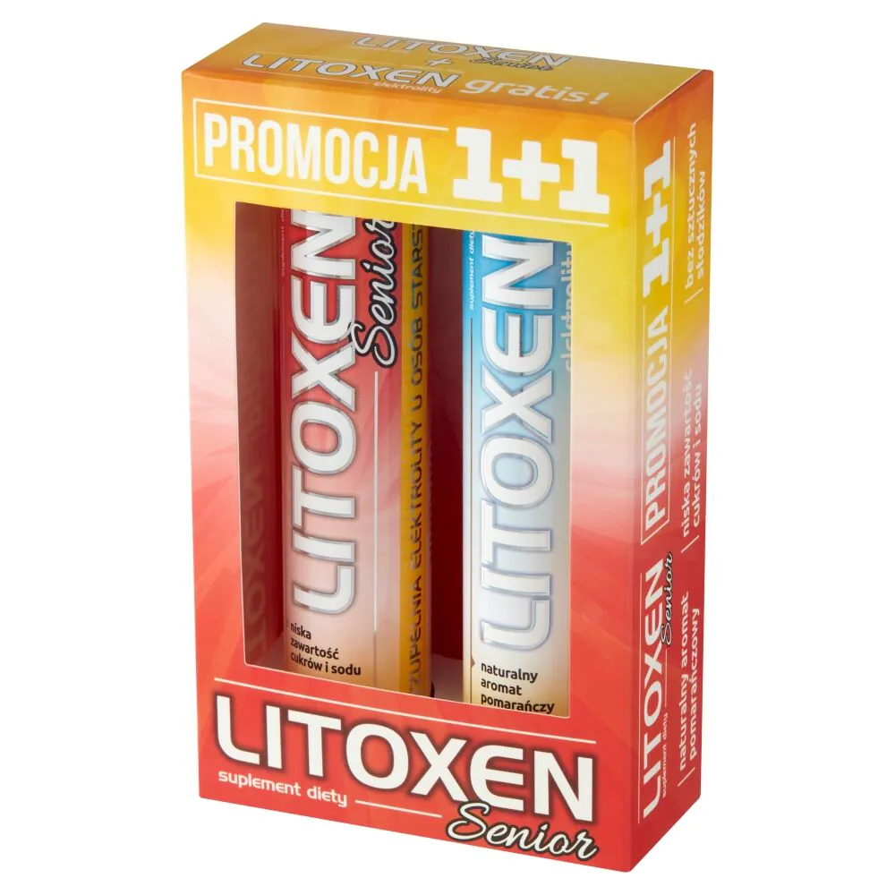 Litoxen Senior, set od 20 + 20 šumećih tableta