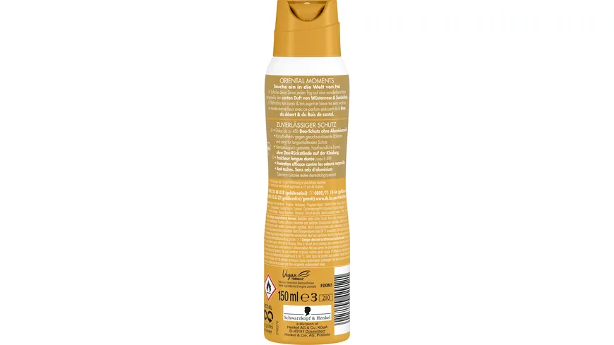 FA Deospray Oriental Moments 150ml 150 ml
