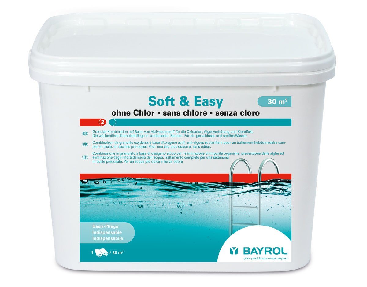 Bayrol Poolpflege Bayrol Soft & Easy 30 m³ 5,04kg Sauerstoff ohne CHLOR