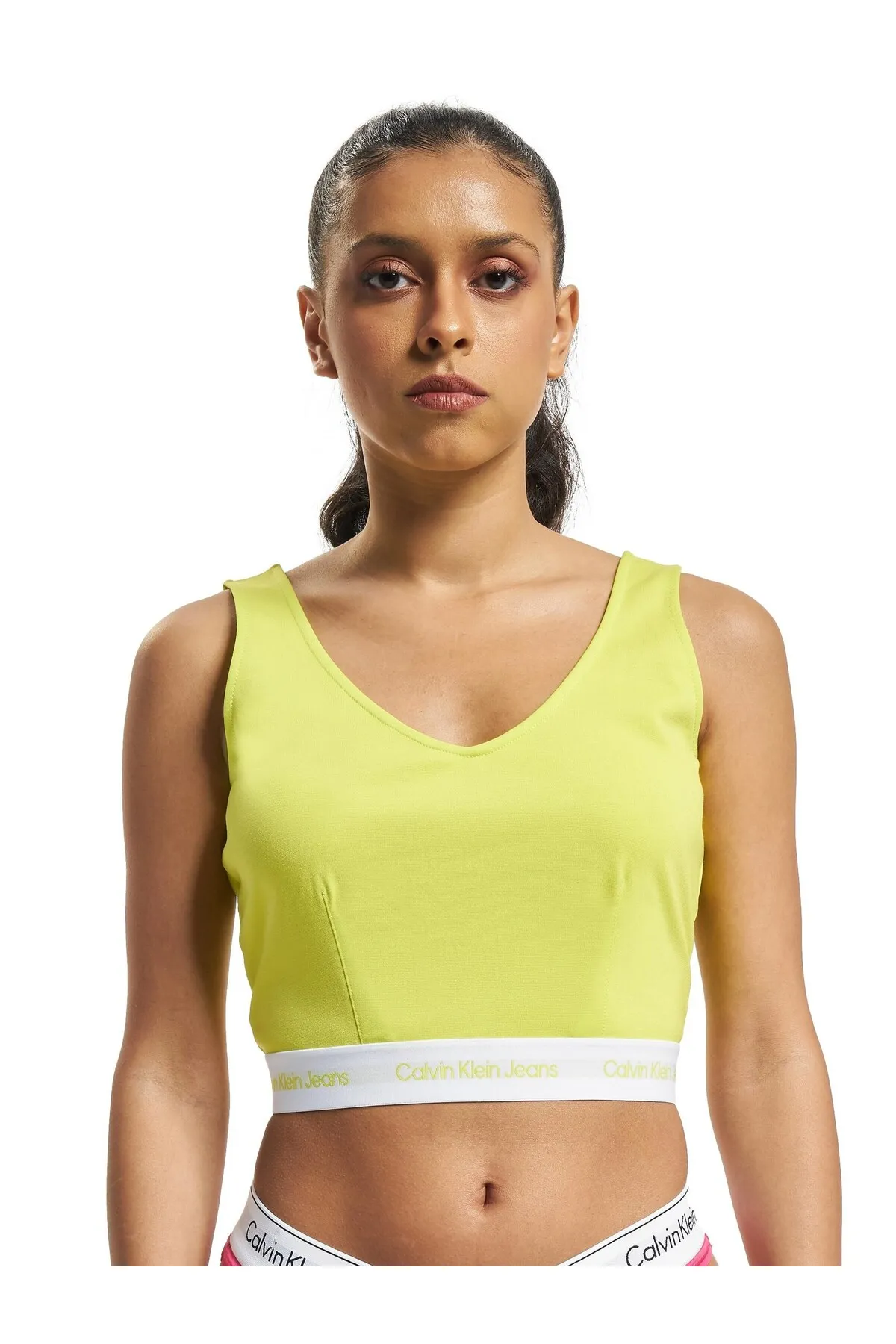 Calvin Klein  Damen Calvin Klein Jeans Kontrast-Band Milano Bralette