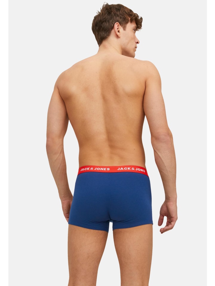 Jack & Jones Boxershorts 'Lee' in blau günstig kaufen