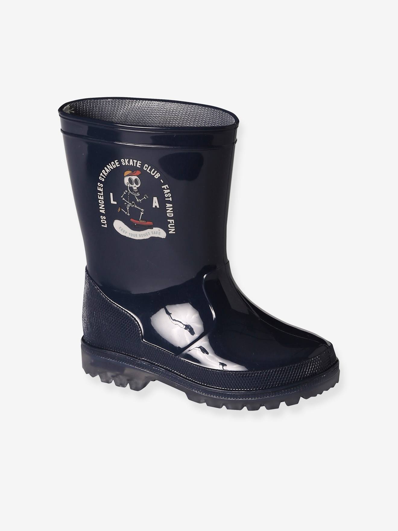 Bottes de pluie squelette marine