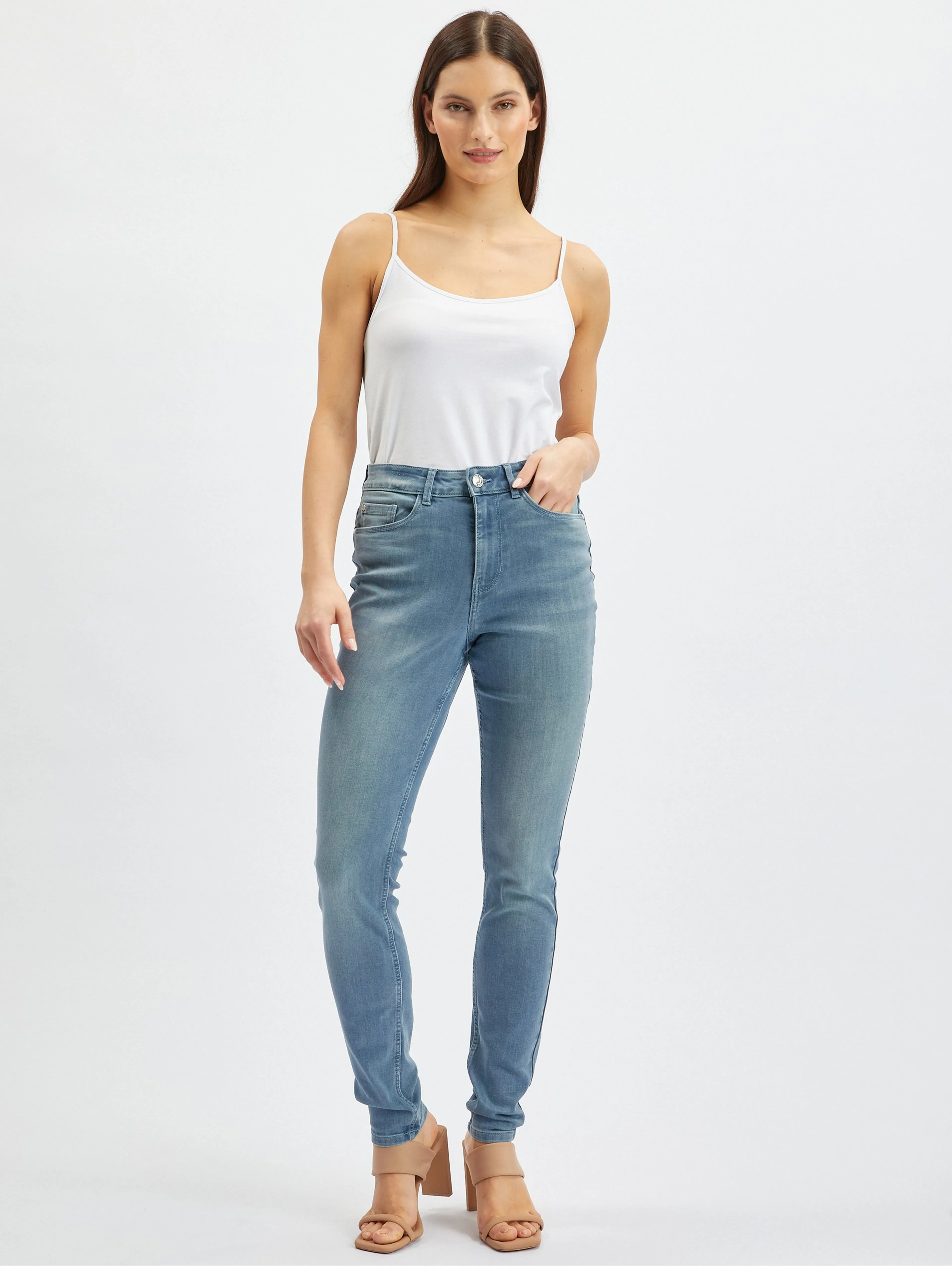 Blaue Damen Skinny Fit ORSAY