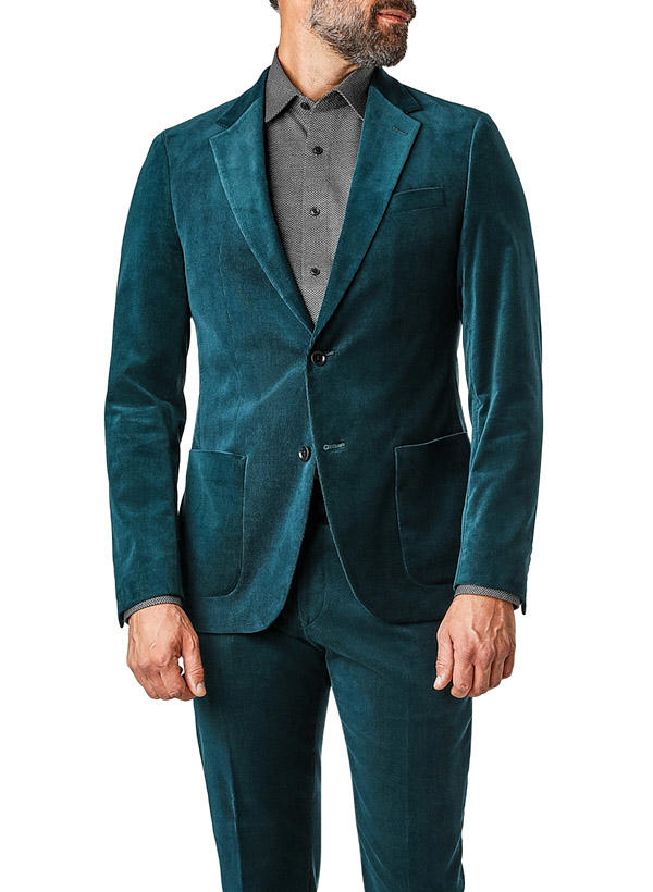 Strellson, Sakko Arndt, Slim Fit, Cord, dunkelgrün