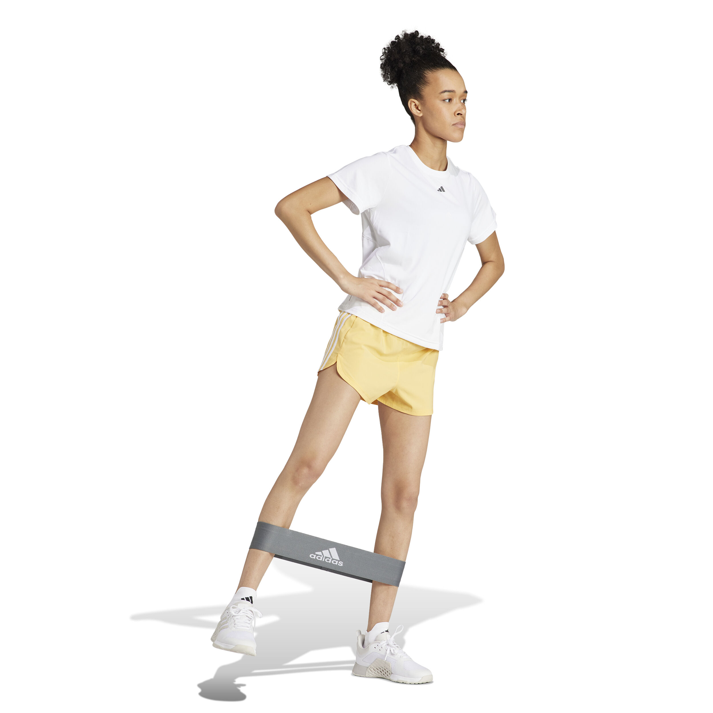 Pacer Woven High Shorts Damen - Gelb