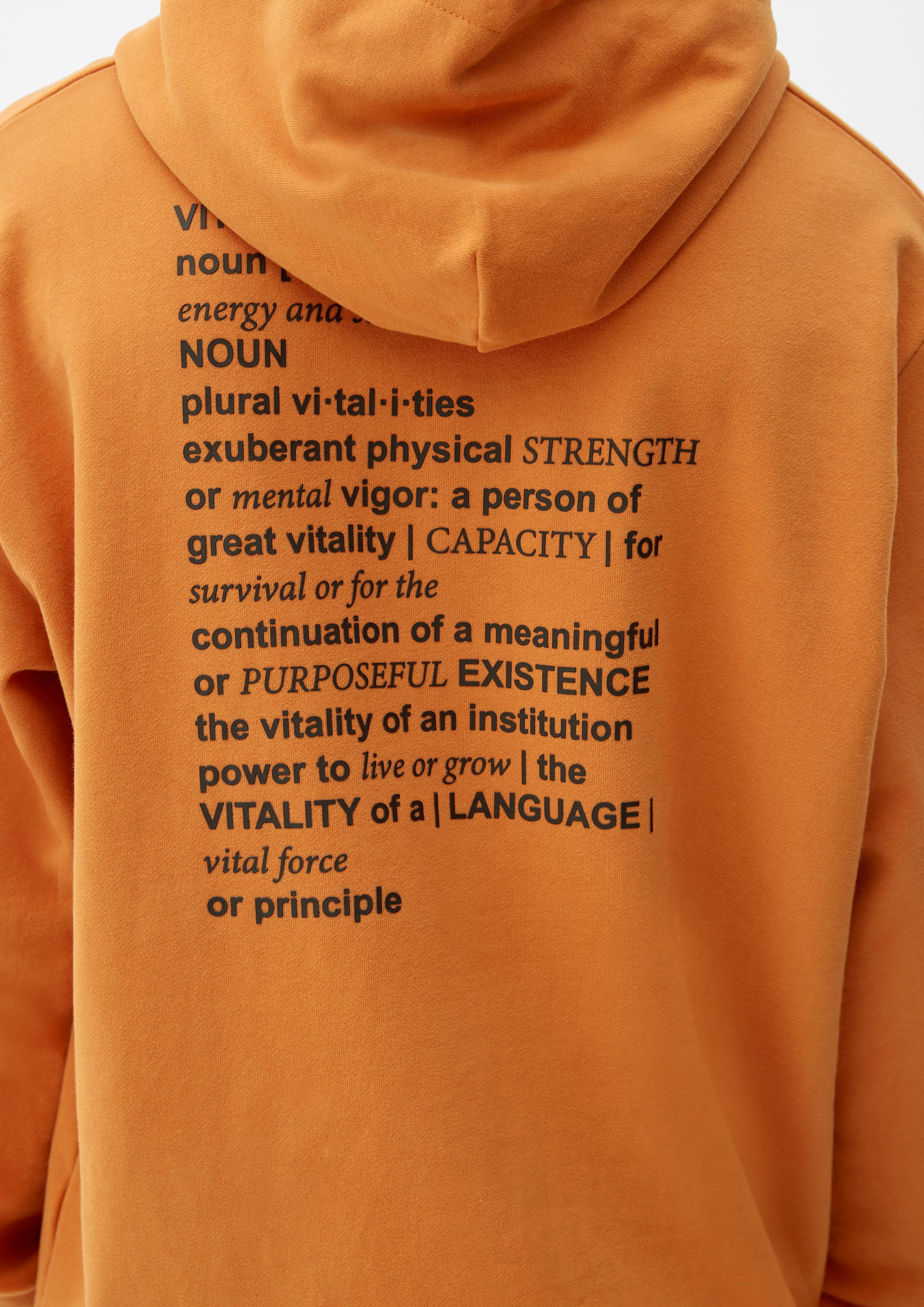 Hoodie mit gummiertem Print  2129499-22D1