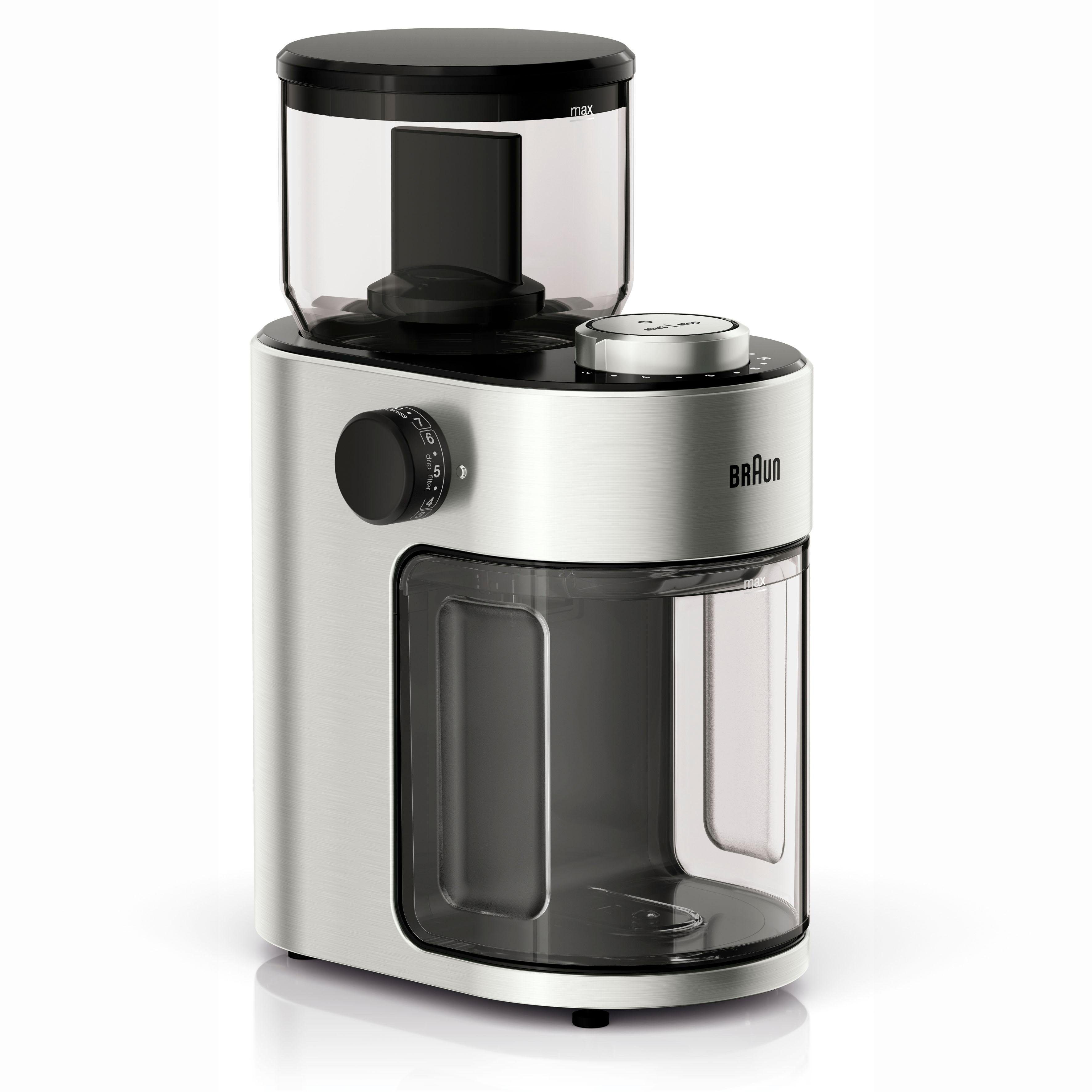 Braun Kaffeemühle Kaffeemühle FreshSet KG7070, 110 W, Scheibenmahlwerk, 220 g Bohnenbehälter, mit Überhitzungsschutz