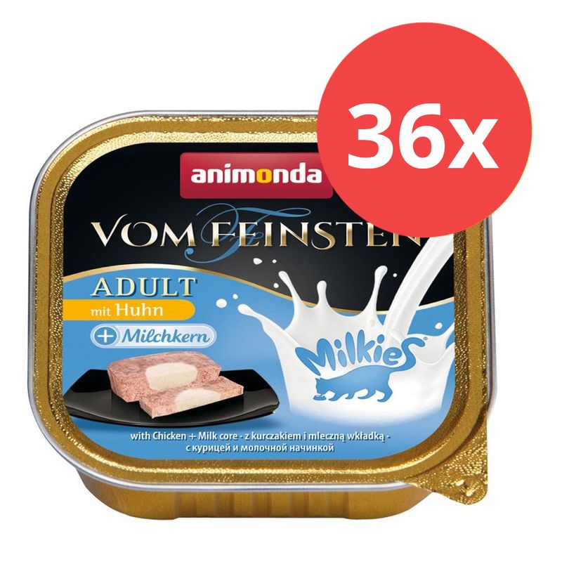 Sparpaket Animonda Vom Feinsten Adult Milkies 36 x 100 g | bitiba
