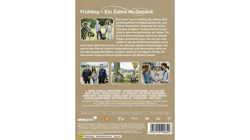 Frühling - Ein Zebra im Gepäck