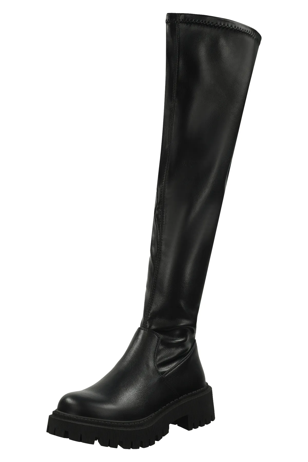 BULLBOXER  Stiefel - Schwarz - Blockabsatz