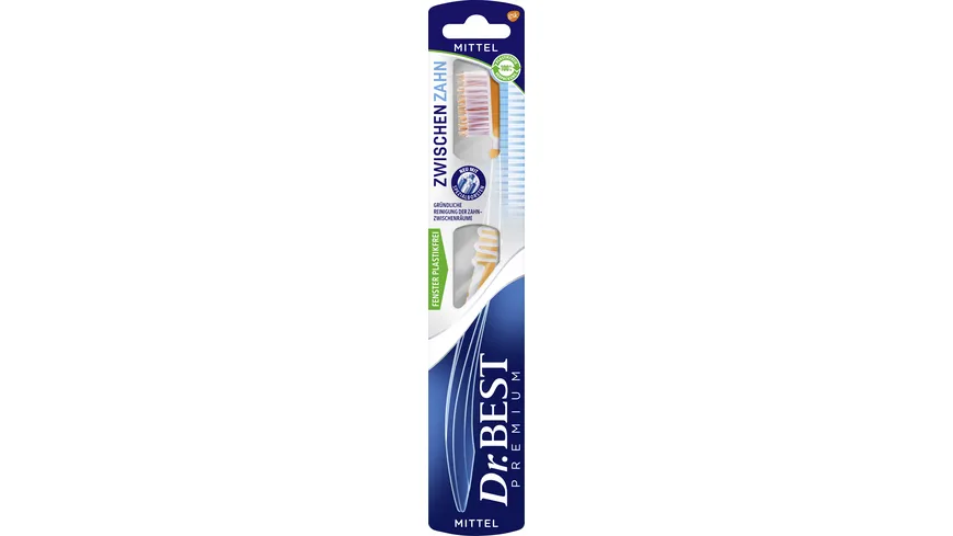 Dr.BEST Zwischenzahn mittel Zahnbürste