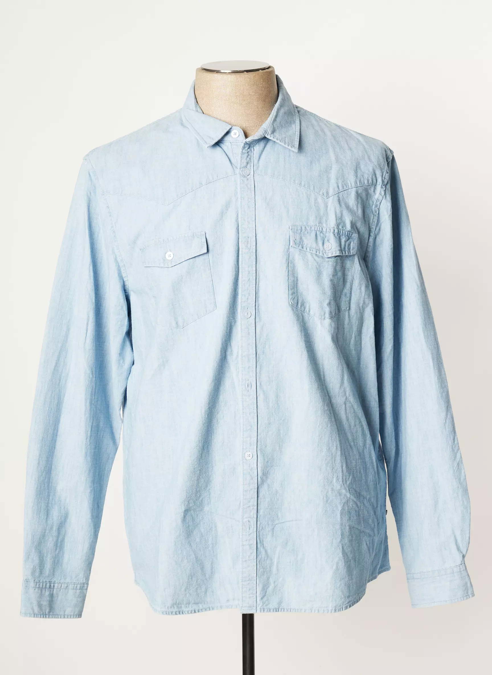 Bonobo Manches Longues Homme couleur bleu