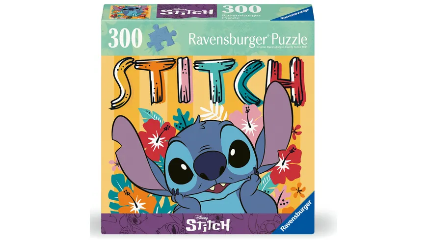 Ravensburger Puzzle -  Stitch, 300 Teile