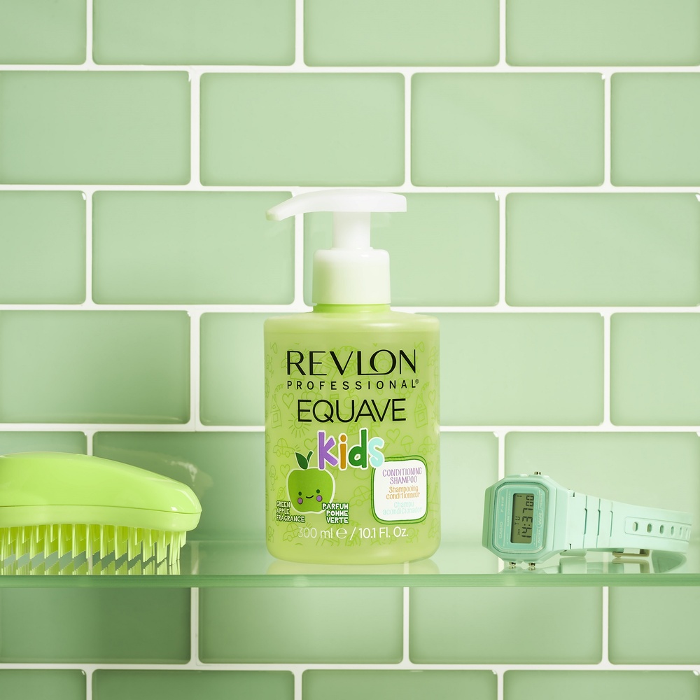 REVLON PROFESSIONAL EQUAVE™ Kids Apple Shampoing doux démêlant Shampoing doux enfant