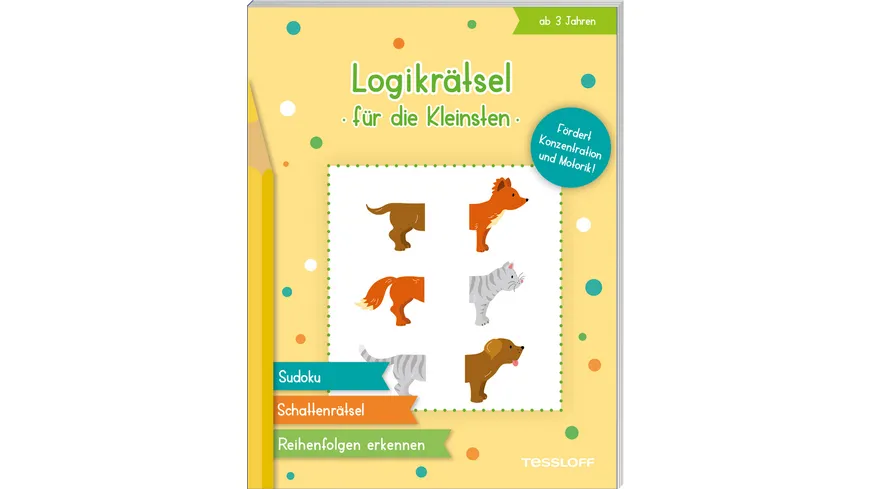 Logikrätsel für die Kleinsten - Rätselspaß für Kinder ab 3 Jahren