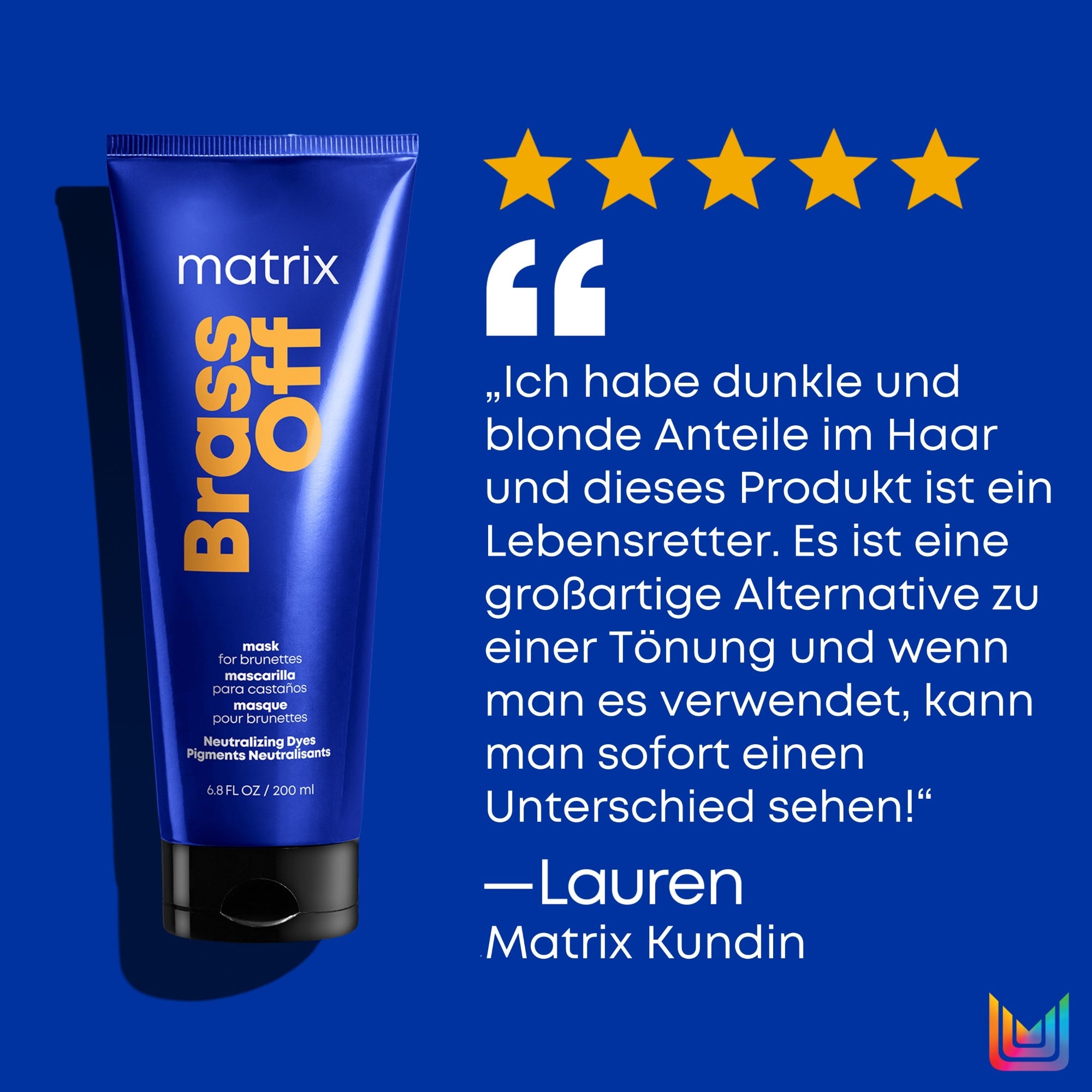 Matrix Brass Off Maske 200 ml