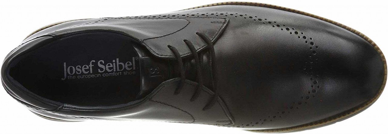 JOSEF SEIBEL Freizeit Schnürer schwarz