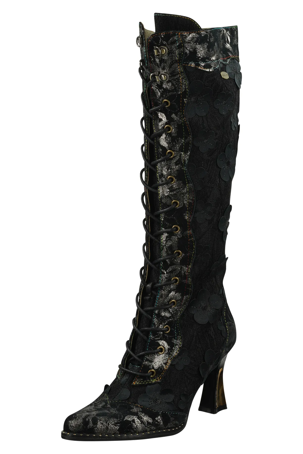 LAURA VITA  Stiefel - Schwarz - Blockabsatz