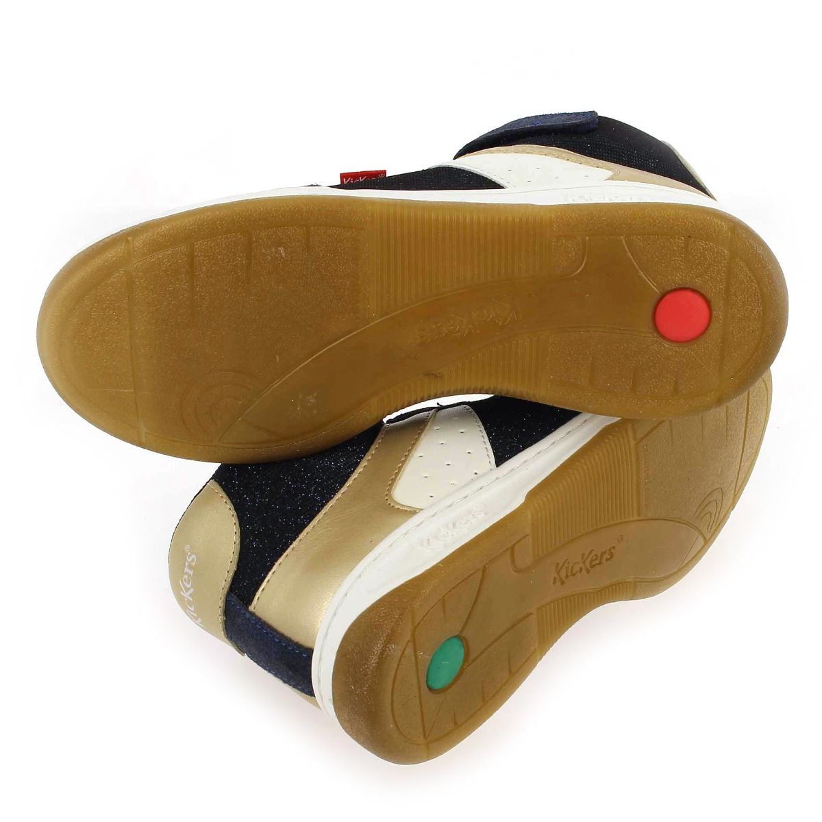 Kickers  KICKALIEN - Marine Doré