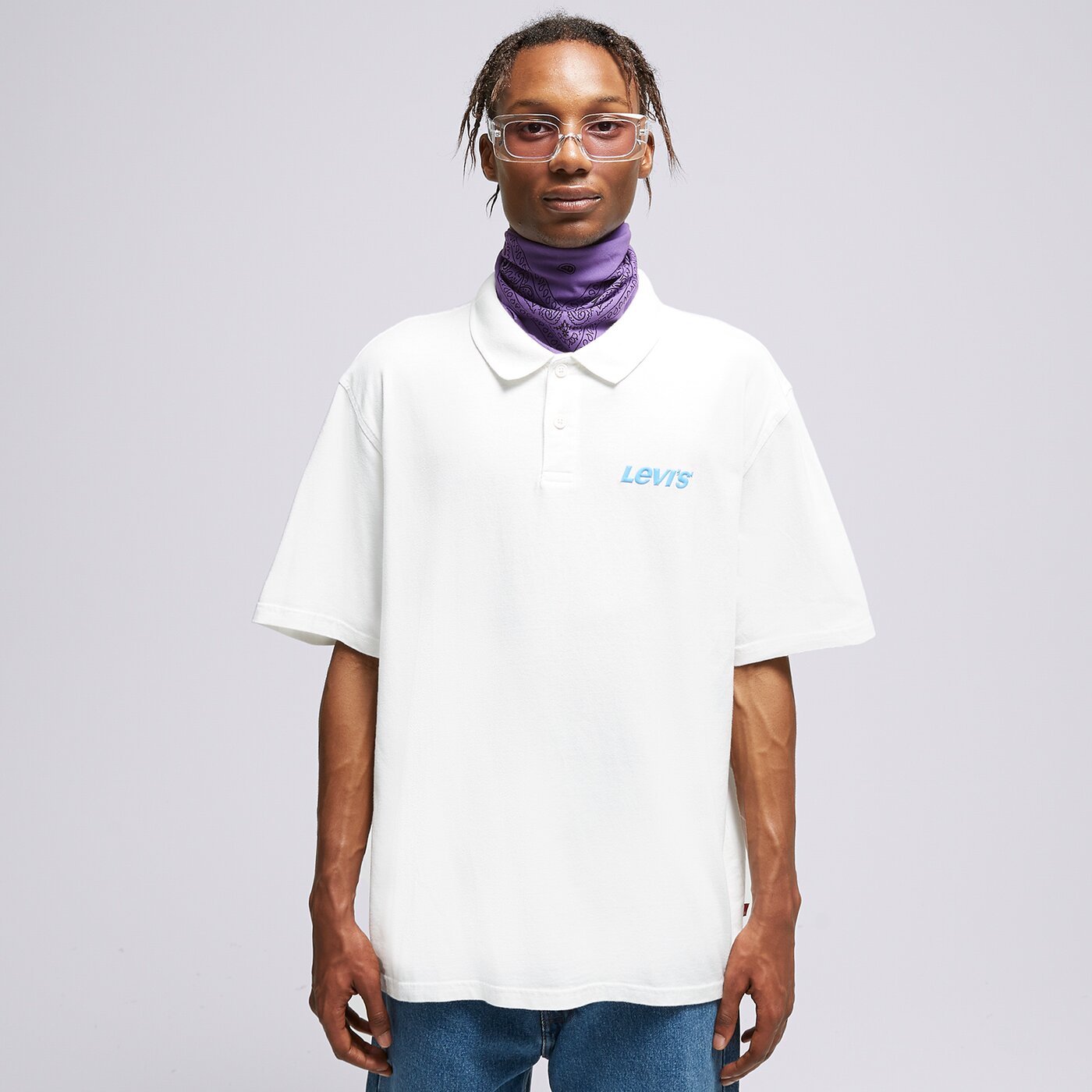 LEVI'S POLO GRAPHIC VINTAGE FIT Weiß
