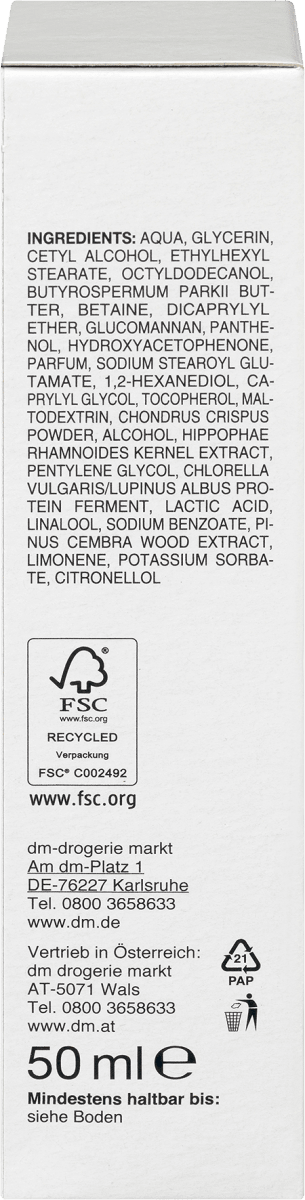 Gesichtscreme Zirbelkiefer, 50 ml