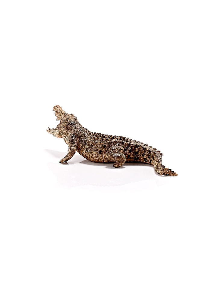 Schleich Wild Life Tierfigur - Krokodil Alligator Gator Figur in braun günstig kaufen onesize