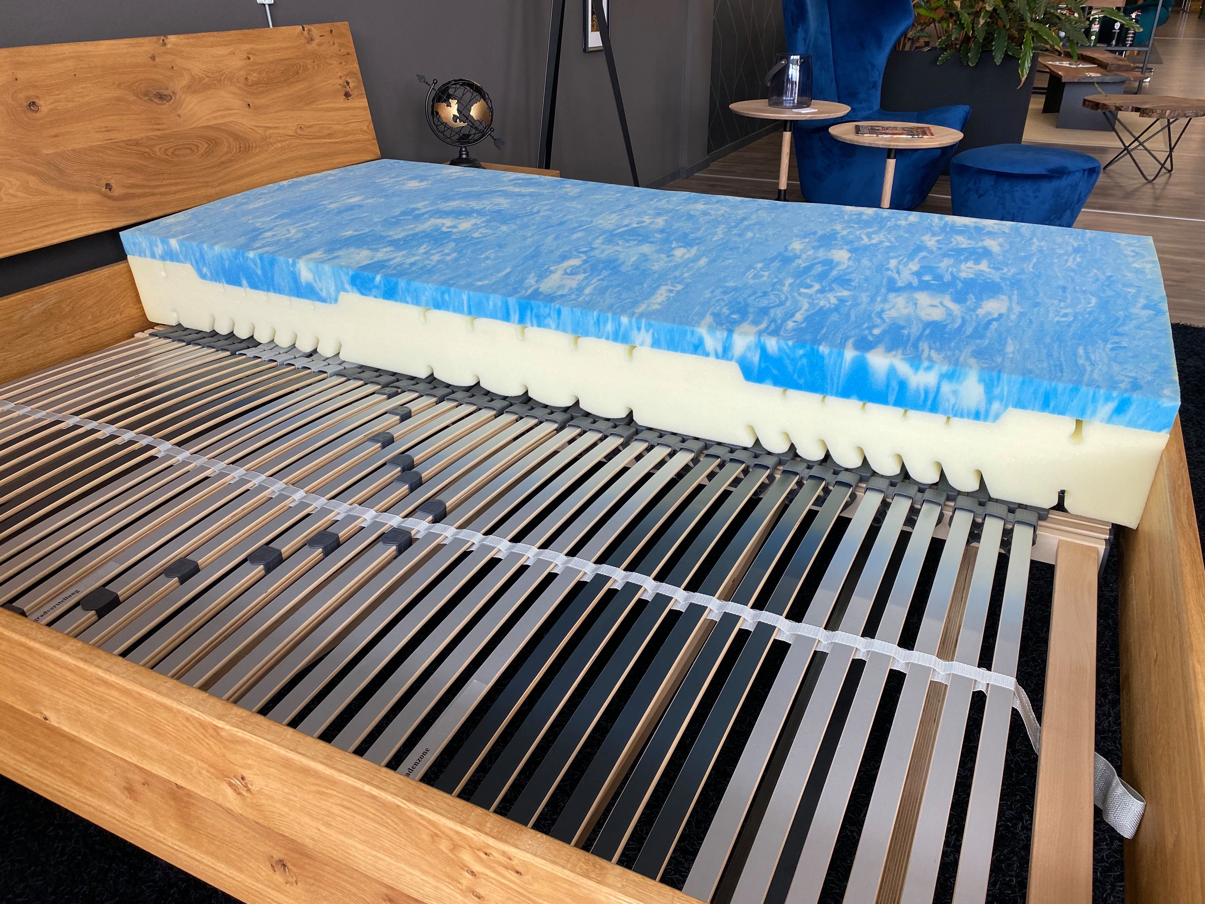 Gelschaummatratze Gowld Gel One, Gowld, (klimaregulierend, bis 200x220cm durchgehend, Höhe 22cm), ergonomisch
