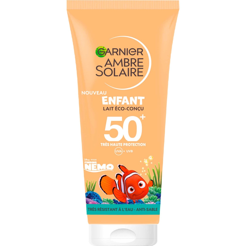 garnier Ambre Solaire Lait Eco-Conçu Disney Lait Protecteur Enfant Disney éco-conçuFPS 50+