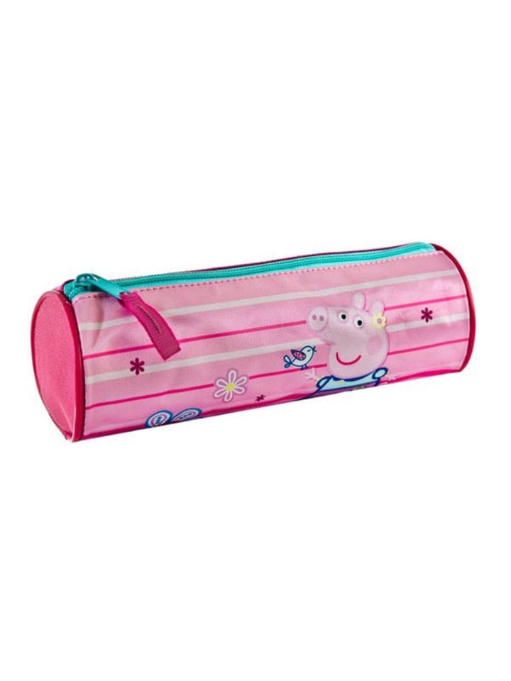 Peppa Pig Federmäppchen Stylisches Etui für Stifte und Bleistifte in Rosa günstig kaufen 22 cm