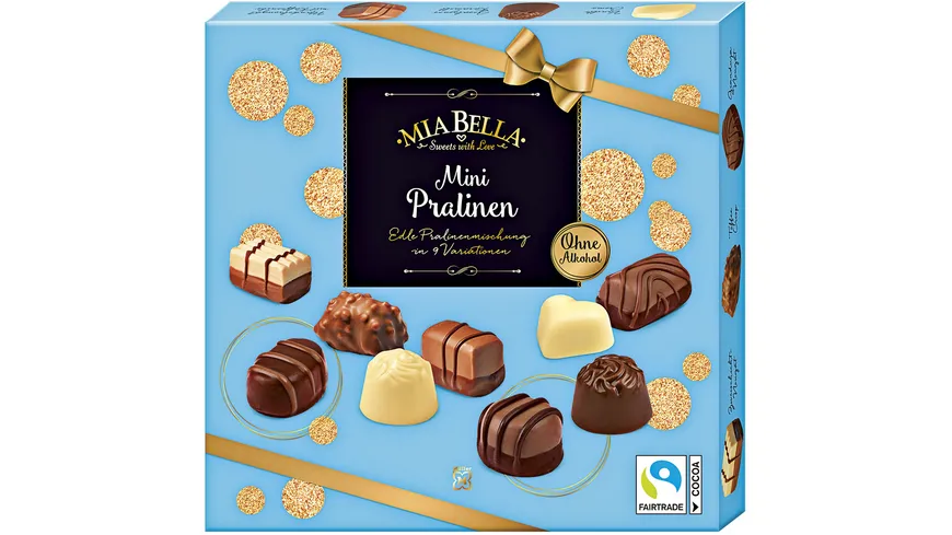 MIA BELLA Mini Pralinen ohne alkohol 100 g