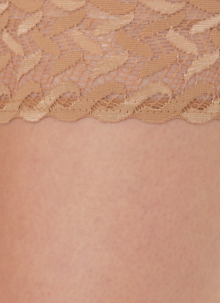 Falke Shelina stay-up stila bikses no 12 denjē auduma