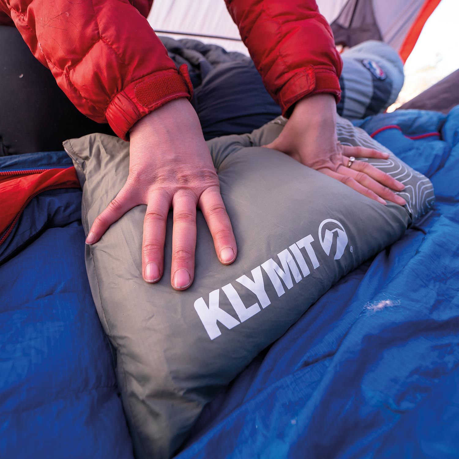 Drift Car Camp Pillow