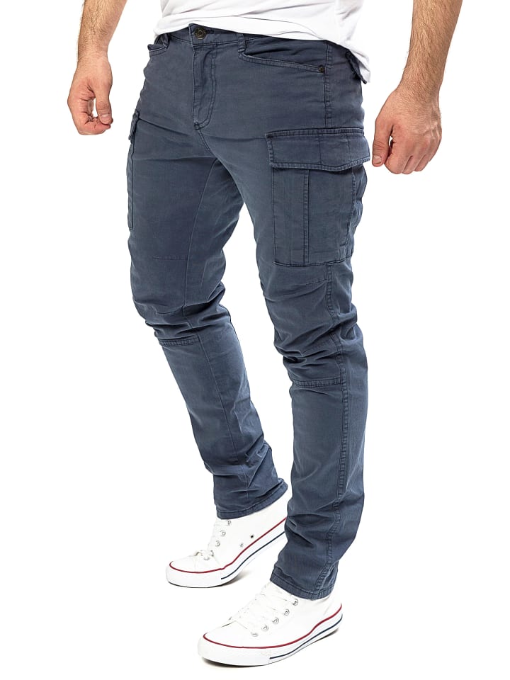 Yazubi Cargohose Jayden in Nebelgrau günstig kaufen
