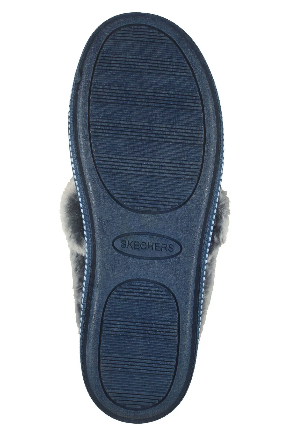 SKECHERS  Hausschuh - Blau - Flacher Absatz