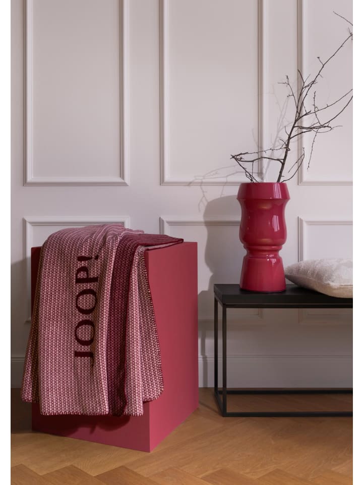JOOP! JOOP! WOVEN Wohndecke 150x200 cm, Rouge günstig kaufen 150 x 200 cm