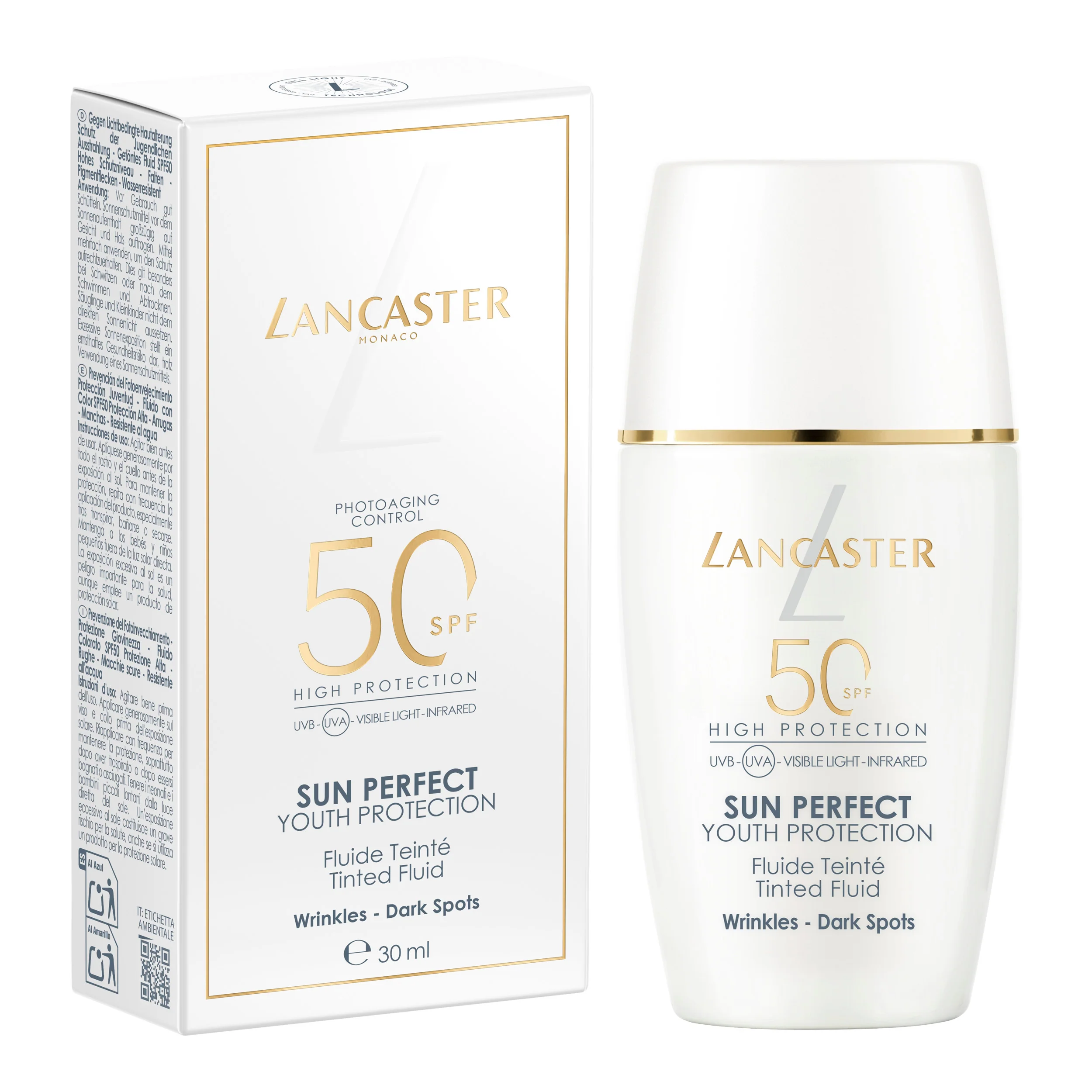 Sun Perfect Sun Perfecting Fluid SPF50 - Korkeasuojainen aurinkosuoja kasvoille.