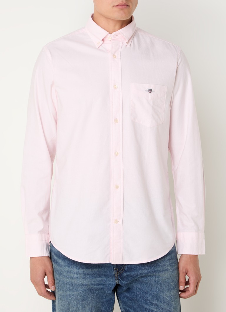 Srajca Gant Oxford regular fit z vezenim logotipom